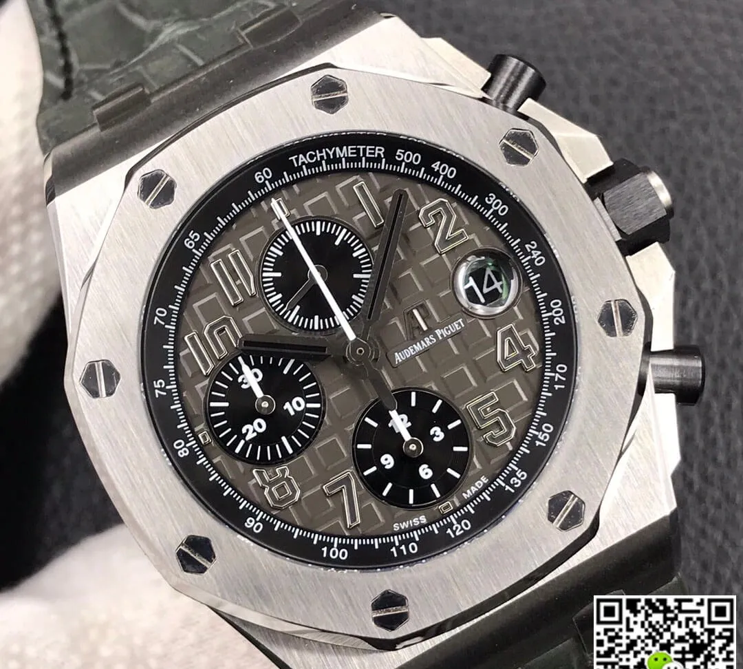 Audemars Piguet Royal Oak Offshore 26470ST.OO.A104CR.01 JF Factory 1:1 Best Edition Replica Watch Grey Dial